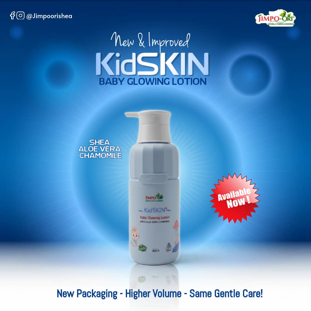 Jimpo-Ori Kidskin Glowing Lotion (500ml) – New Bottle